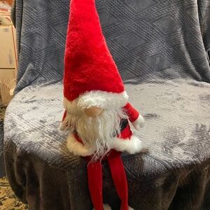 Red Christmas Gnome Decor